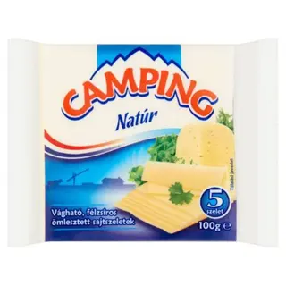 CAMPING-topljeni sir listići natur 100g