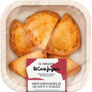 Calidad Artesana Mini Empanadillas De Atún Y Tomate 5 Unidades Envase 210G