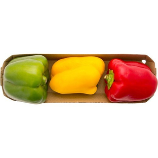 Fruteria Pimiento Tricolor Ecologico Bandeja 400 Gr