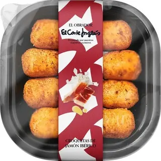 El_Obrador_El_Corte_Ingles El Obrador El Corte Ingles Croquetas De Jamón Ibérico Envase 200 G