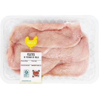 Carniceria Filetes De Pechuga De Pollo Peso Aproximado Bandeja 500 G