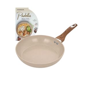 Padella 24 Cm In Ceramica Taupe - New Ceramic