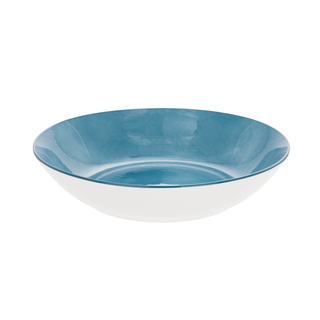 Piatto Fondo Blu Porcellana - Mix E Match