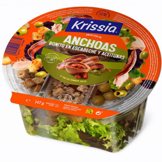 Barqueta Completa Anchoas Krissia