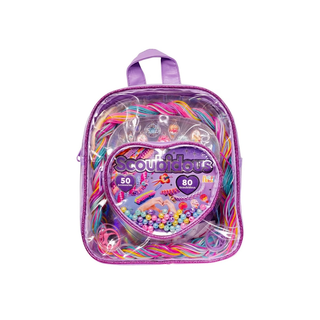 სამკაულების დამამზადებელი ნაკრები ჩანთით Backpack Scoubidous HappiHobbi AS-359009