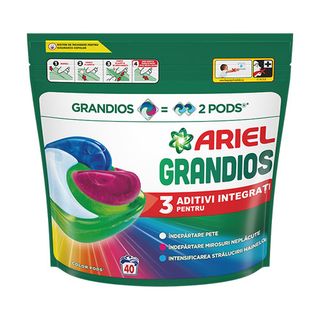 Ariel Grandios Det Capsule Color 40 Buc
