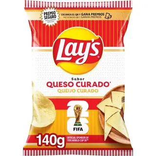 Lay's Patatas Queso Curado 140g