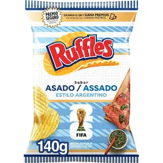 Ruffles Patatas Asado Argentino 140g