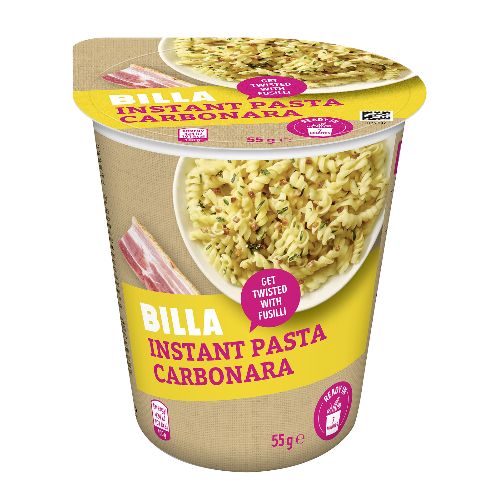 BILLA Инстантна паста с вкус Карбонара 55 ГР