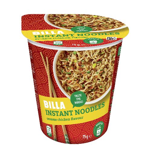 BILLA Инстантна паста с вкус Пиле и сусам 55 ГР
