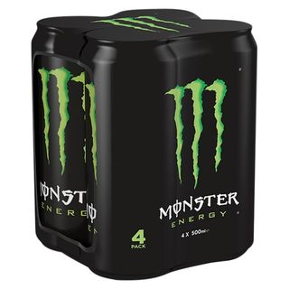 Monster Energy Gazowany napój energetyzujący 4 x 500 ml