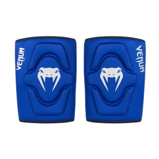 Venum Kontact Knee Pad - Royal Blue/ Silver 12 oz
