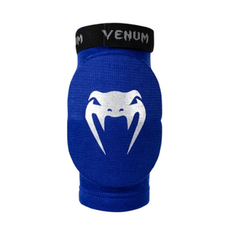 Venum Kontact Elbow Pads - Royal Blue/ Silver 12 oz