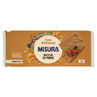 Крекери Fibrextra Цільнозернові 385 G