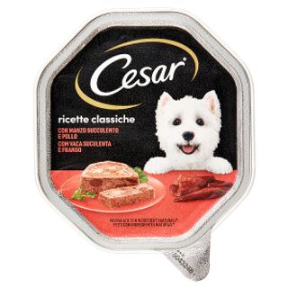 Comida Húmeda para Perro Paté Ternera Terrina Cesar (env. 150 gr)