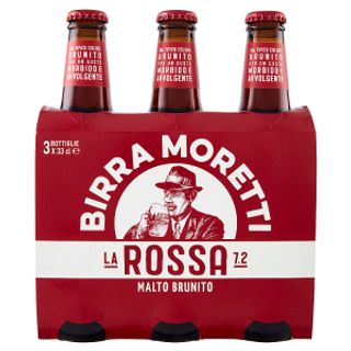Birra Moretti la Rossa 7.2 3x33cl
