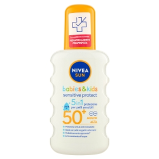 Nivea Sun Kids Sensitive Spray Solare FP50+ 200 Ml