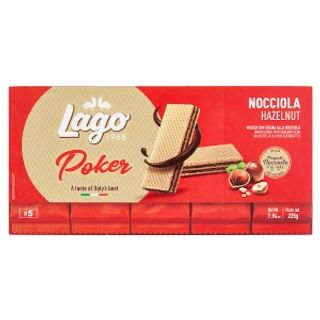 Lago Pocker Galletas de Avellana 5x45g