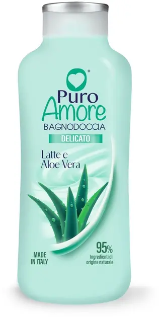 Puro Amore Bagnodoccia Latte E Aloe Vera 650Ml Fml1485