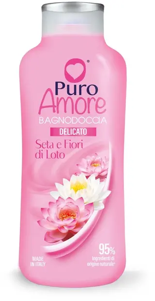 Puro Amore Bagnodoccia Seta E Fiori Di Loto 650Ml Fml1522