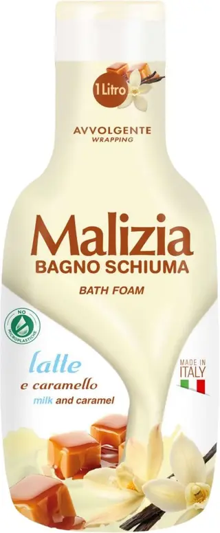 Malizia Bagnoschiuma Latte E Caramello 1 Litro Min7902