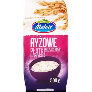 PŁATKI RYŻOWE BŁYSKAWICZNE 500 g