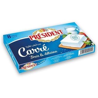 FROMAGE CARRE 8 PORTIONS PRESIDENT
