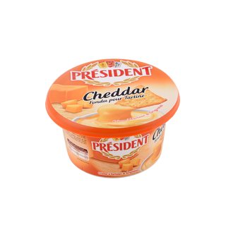 Crème à tartiner Cheddar PRESIDENT 150GR