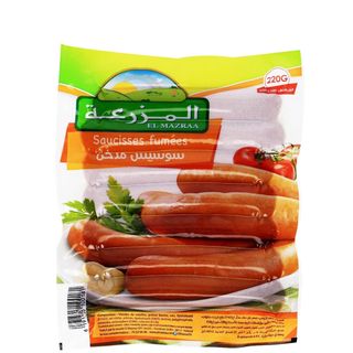 Saucisses fumés EL MAZRAA 220GR