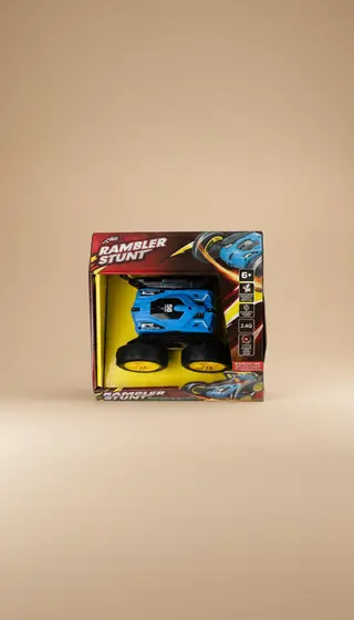 RC Rambler Blue Stunt Car, 6+ Years - Jucarii Copii