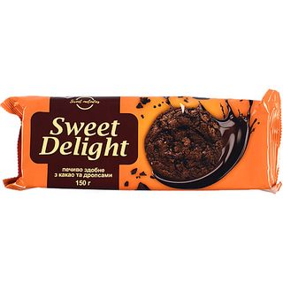 Печиво Sweet melodies 150г какао дропси