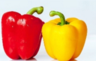 Mixed Red and Yellow Bell Peppers