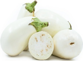 WHITE EGGPLANTS