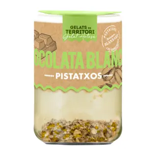 Gelats De Territori Xocolata Blanca I Pistatxos