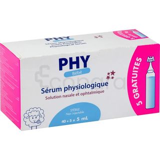 serum physiologiaue gilbert boite de 5
