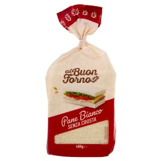Pane Bianco S/Crosta AB 400G