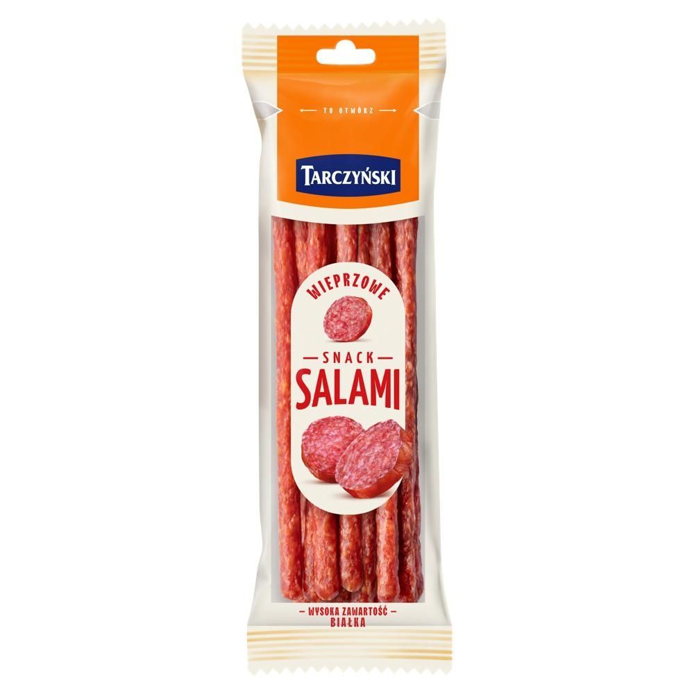 Kiełbasy suche, salami, kabanosy