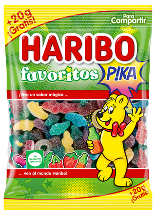 Haribo Favoritos Pika 150+20g
