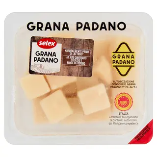 Grana Padano Cubetti Selex 150g