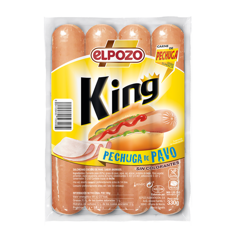 Elpozo King Pechuga De Pavo (Turkey Breast) 330G