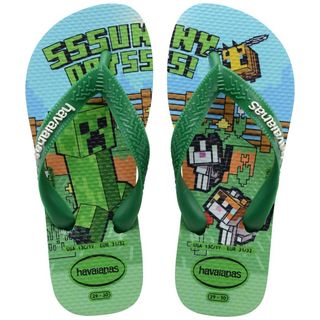 Kids Minecraft - Green - 27/28