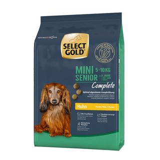 Zestaw promocyjny 2 szt. - 20% Select Gold Complete senior Mini kurczak, indyk 1kg