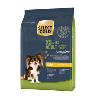 Zestaw promocyjny 2 szt. - 20% Select Gold Complete XS Adult kurczak 1kg