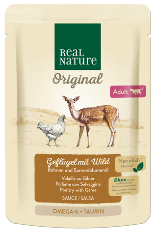 Zestaw promocyjny 6 szt. - 20% Real Nature Adult Sos Wild, Indyk 85g