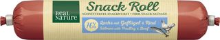 Zestaw promocyjny 2 szt. - 20% Real Nature Classic Snack Roll łosoś, drób 80g