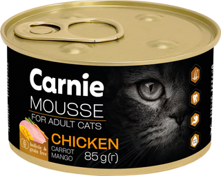 Корм для котів Carnie мус з куркою та манго з желе 85 г
