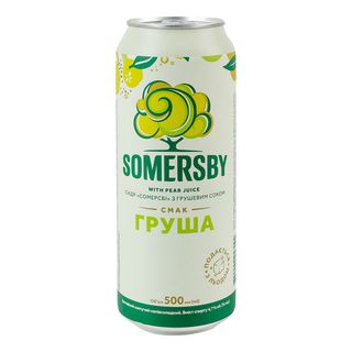 Сидр Somersby з Грушевим соком ж/б 0,5л
