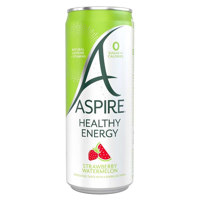 Aspire Strawberry Watermelon Energy Drink, 330Ml