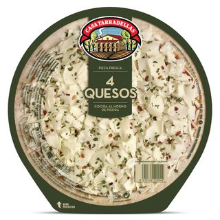 CASA TARRADELLAS Pizza 4 Quesos 390 G