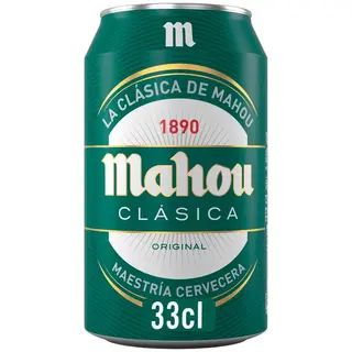 Cerveza Rubia Clásica - Mahou - 33Cl